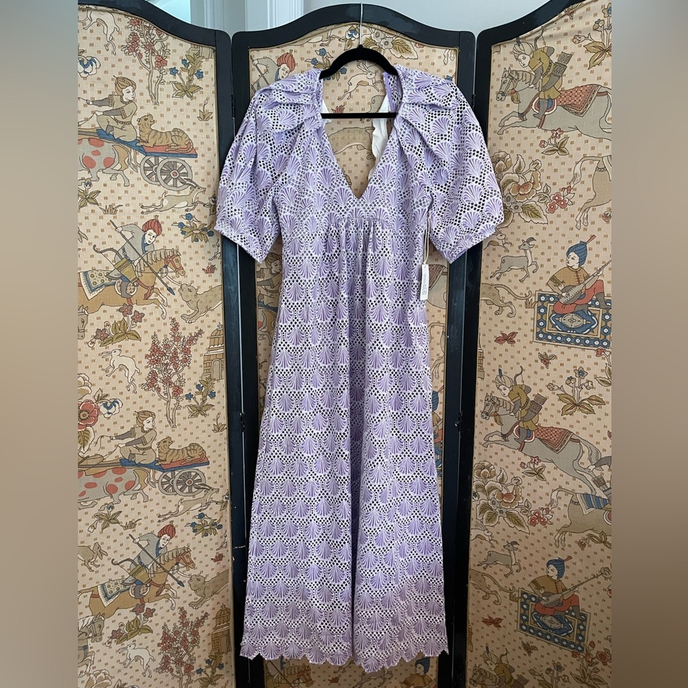 Saylor Wilhelmina lavendar dress
